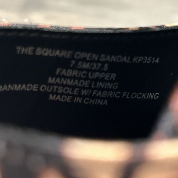 Katy Perry Size 7.5 Square Platform Sandal Tiger Animal Print Chunky Heels Y2K - Picture 7 of 13